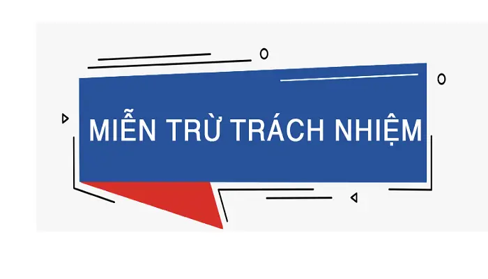 Học các điều khoản miễn trừ trách nhiệm